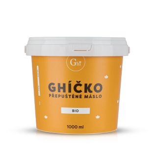 Ghí přepuštěné máslo 1000ml BIO